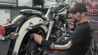Delboy's Garage, Harley Davidson ABS, Back Brake Fluid Change.