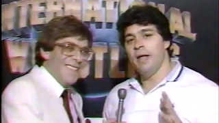 Dino Bravo promo (International Wrestling, 1986)