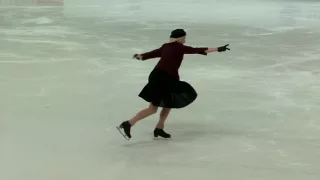 Anke Ehlers-Bronze Ladies II Artistic Freeskate-2016 Oberstdorf