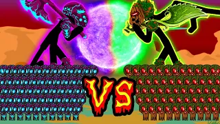 NEW* 9999 BOSS GRIFFON VAMP VS 9999 FINAL BOSS LEAF | STICK WAR LEGACY MOD