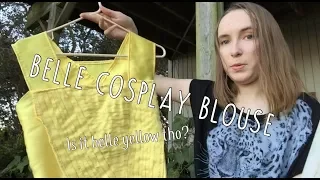 BatB Belle cosplay blouse project