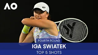 Iga Swiatek | Top 5 Shots (4R) | Australian Open 2022