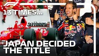 13 Times The Title Was Won In Japan!