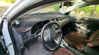 Накидка на панель из алькантары Toyota Corolla