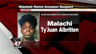 Lansing police looking for home invasion suspect