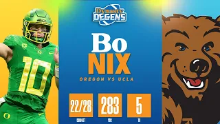 Oregon QB Bo Nix vs  UCLA 2022 - Dynasty Degens