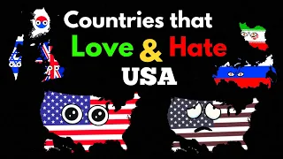 Countries that Love/Hate USA