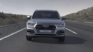 Audi Q5 - Animation air suspension with damper control | AutoMotoTV