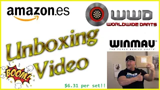 Amazon Spain Darts Unboxing Video - $6.31 Per Set!!!