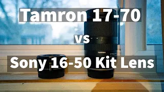 Tamron 17-70mm VS. Sony 16-50mm Kit Lens Image Comparisons