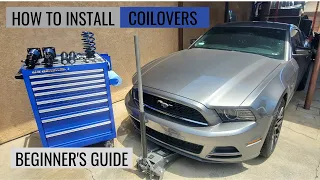 How to Install Coilovers (Beginner's Guide)