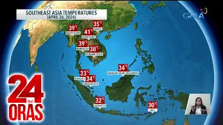 Hindi na lang sa Pilipinas ramdam ang matinding init ng panahon kundi pati sa ilang... | 24 Oras