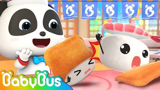 Snack Song - Yummy Sushi 🍣 | Colors Song | Nursery Rhymes | Kids Songs | for Kids | BabyBus