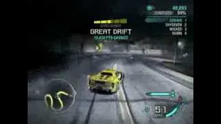 Need For Speed Carbon - Drifting Skill