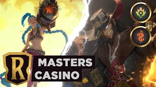 TWISTED FATE & JINX Masters Casino | Legends of Runeterra Deck