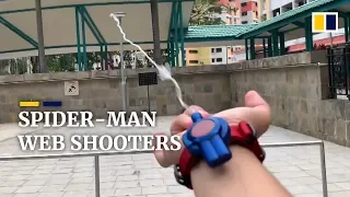 Man creates fully functional Spider-Man web shooter