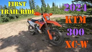 2024 KTM 300 XC-W First Ride! Great Bike! 300 XC-W TBI