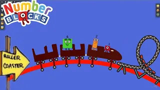 numberblocks rollercoaster