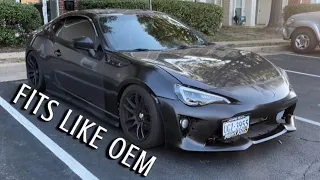 How to Make the 2017+ Front Bumper Fit on a 2013-2016 FRS