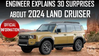 ENGINEER EXPLAINS 30 SURPRISES ABOUT 2024 TOYOTA LAND CRUISER