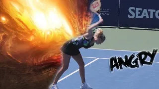 Katerina Siniakova 🤣🎾🔥 got angry 🤣 San Diego Open 🎾🔥 WTA tennis 2023 🎾