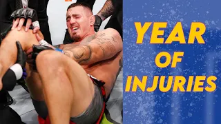 UFC Main Events Are CURSED This Year (2022 Fluke Injuries)