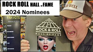 ROCK HALL, YOU MAKE ME MAD! | Reaction to 2024 Hall of Fame Nominees #nopunkrock