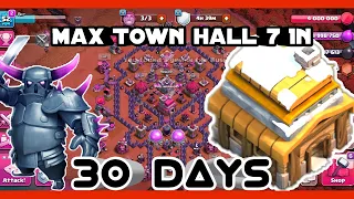 how to max out town hall 7 Fast | What should I upgrade first at Town Hall 7?