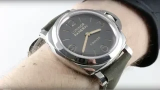 Panerai Luminor 1950 3-Days PAM 605 Luxury Watch Review