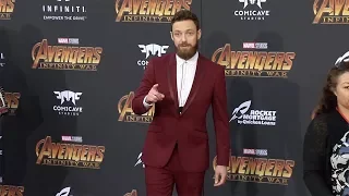 Ross Marquand “Avengers: Infinity War” World Premiere Purple Carpet