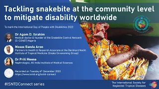 Tackling snakebite envenoming at the primary-healthcare & community level to mitigate disability