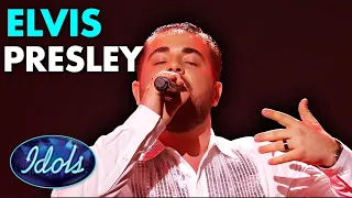 INCREDIBLE Elvis Presley Cover On Idol Blows Judges Away | Idols Global