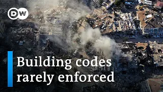 Over 100 arrest warrants in Turkey over collapsed buildings | DW News