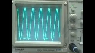 leader 8101 100Mhz Dual Trace Oscilloscope