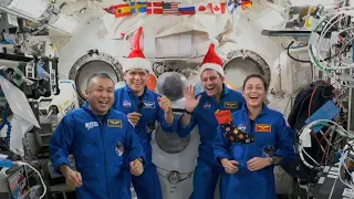 ¡Feliz Navidad desde la Estación Espacial Internacional!
