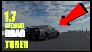 *NEW* GT SPORT - (1.7 SECOND) Best GTR Drag Tune Setup