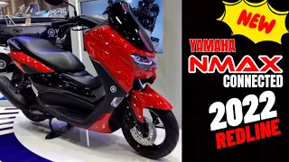 2022 NEW YAMAHA NMAX 155 2022 WALK AROUND REDLINE | CLICK TV