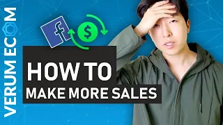 Why You're Not Making Any Sales - Dropshipping w/ FB Ads