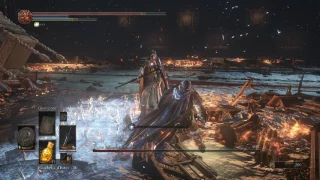 Dark Souls 3 DLC - Bossfight Sister Friede with Slave Knight Gael (NG++)