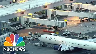 Terrifying near-miss between passenger planes at JFK Airport