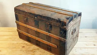 Steamer Trunk Restoration