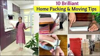 10 Brilliant House Packing & Moving Tips | Best Tips For Moving To A New Home | Smart Shifting Hacks