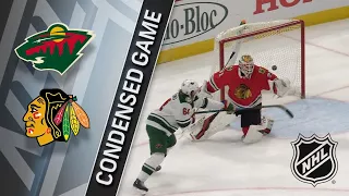 01/10/18 Condensed Game: Wild @ Blackhawks