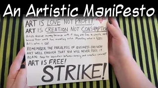 An Artistic Manifesto for an Anticapitalist Artist