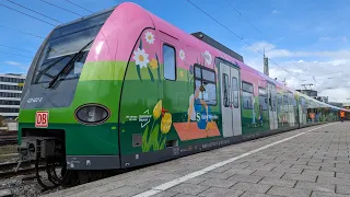 Neuer Werbezug der S-Bahn München #MitEuchUnterwegs