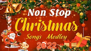 Best Non Stop Christmas Songs Medley 2023 - 2024 🎄🎁 Greatest Old Christmas Songs Medey 2023- 2024 ⛄