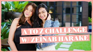 A TO Z CHALLENGE WITH @ZeinabHarakeVlogs | Bea Alonzo