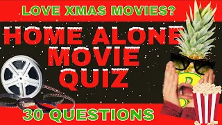 HOME ALONE Movie Quiz: Christmas Movie Trivia Fun: Multiple Choice: Pub Quiz Challenge: Retro Xmas