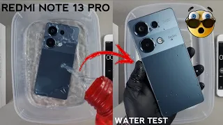 Redmi Note 13 Pro 4G Water Test 💦💧| Let's See If Redmi Note 13Pro is Waterproof Or Not? iP54