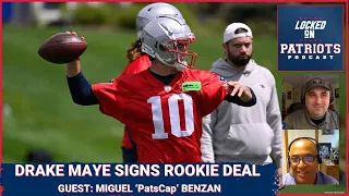 New England Patriots: Drake Maye Signs Rookie Contract, Remaining Rookie Deals, Salary Cap Update